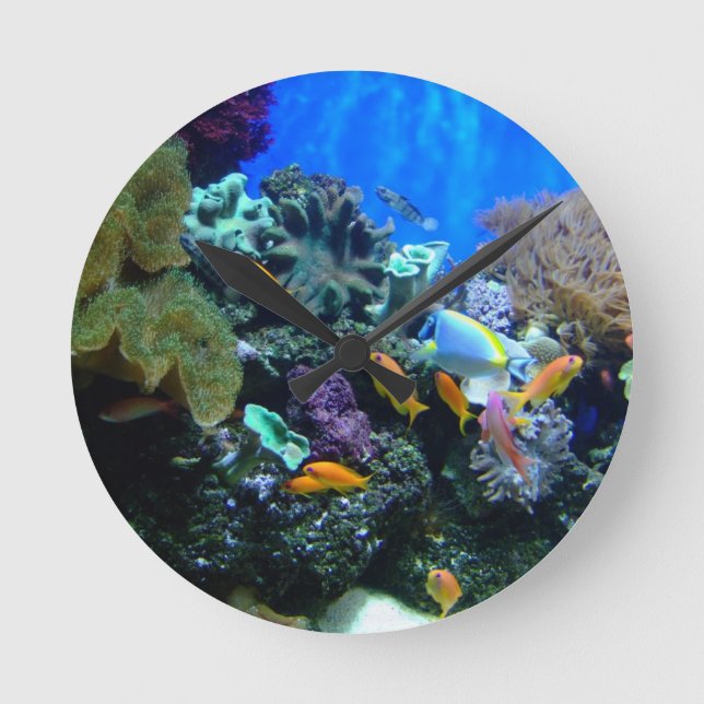 Fish Aquarium Clock (Front)
