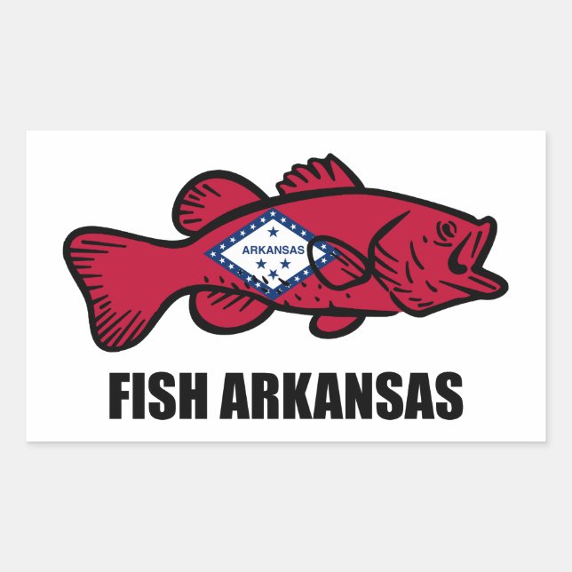 Fish Arkansas Sticker (Front)