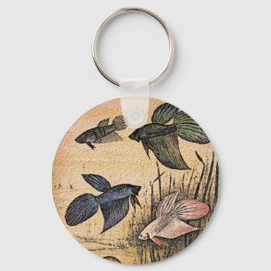 Fish Art Keychain
