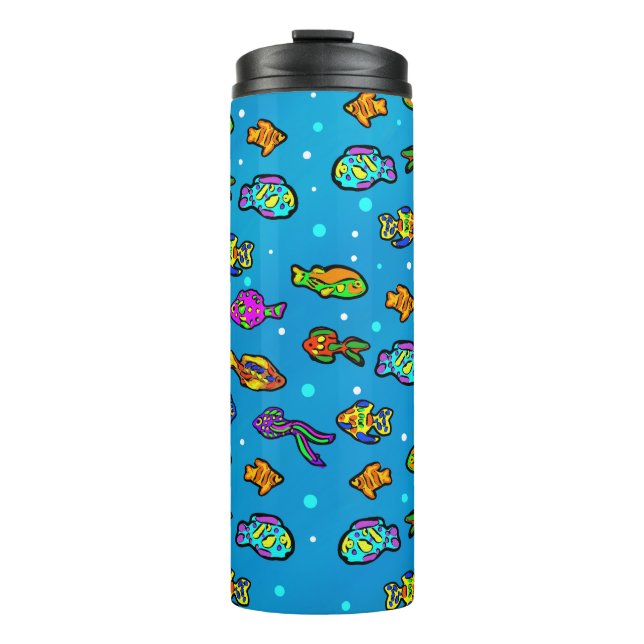 Fish Art Thermal Tumbler (Front)
