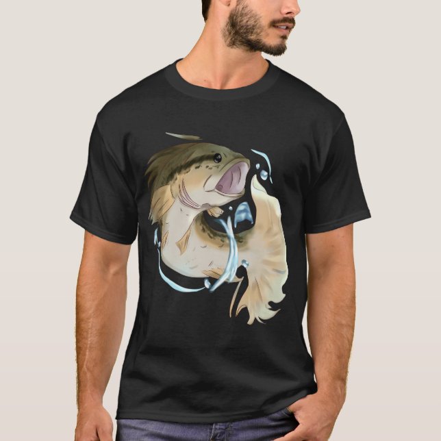 Fish Bass T-Shirt (Front)