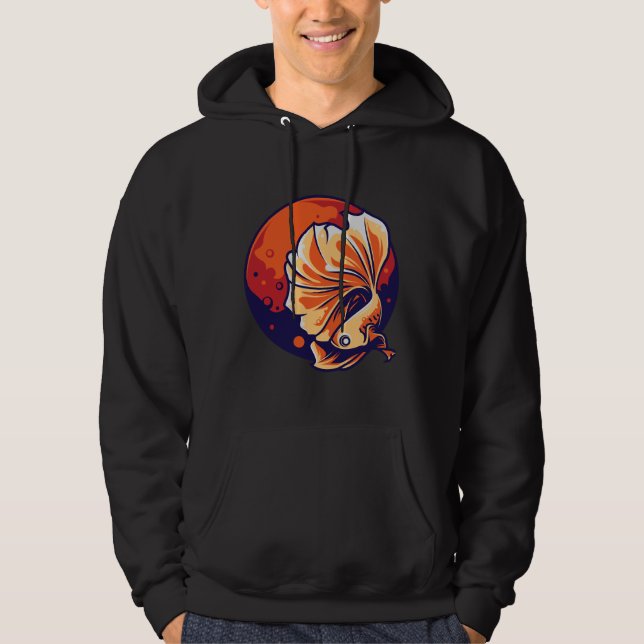 Fish Beta Fish 222 Hoodie (Front)