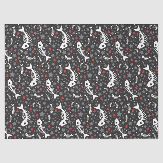 Fish Bone Tissue Paper (Front)