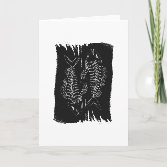 Fish Bones Card (Front)