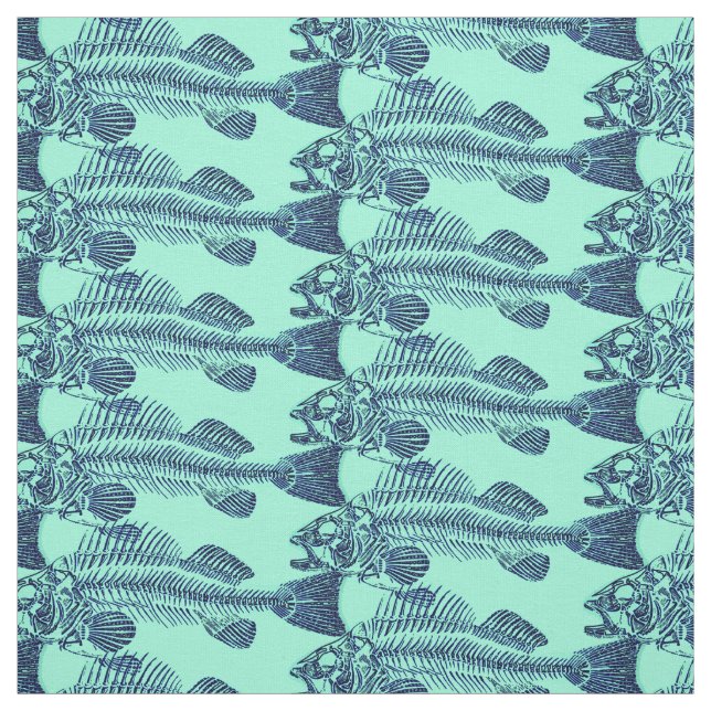 Fish Bones Fabric (Swatch)