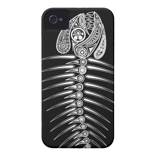 Fish Bones Skeleton Case-Mate iPhone Case (Back)