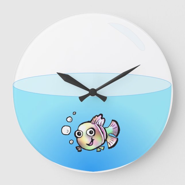 Fish Bowl Clock (Front)