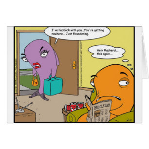 Fish Break-Ups Funny Tees Mugs Cards & Gifts
