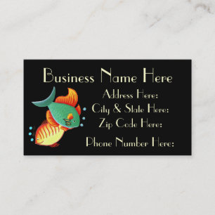 Fish Business Card Sample3