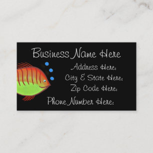 Fish Business Card Sample7
