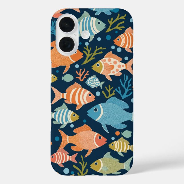 Fish Case-Mate iPhone Case (Back)