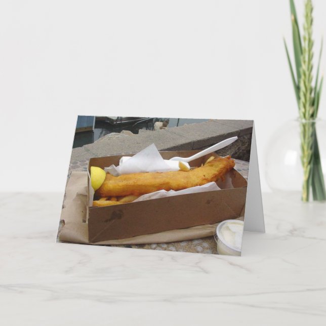 Fish Chips Card (Front)