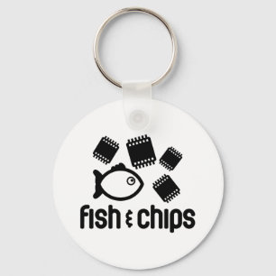 Fish & Chips Keychain