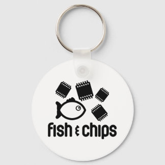 Fish & Chips Keychain