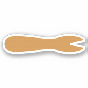 Fish & Chips Shop Wooden Fork