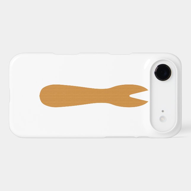 Fish & Chips Shop Wooden Fork (Back (Horizontal))