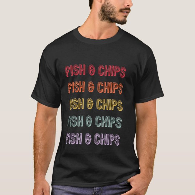 Fish & Chips T-Shirt (Front)