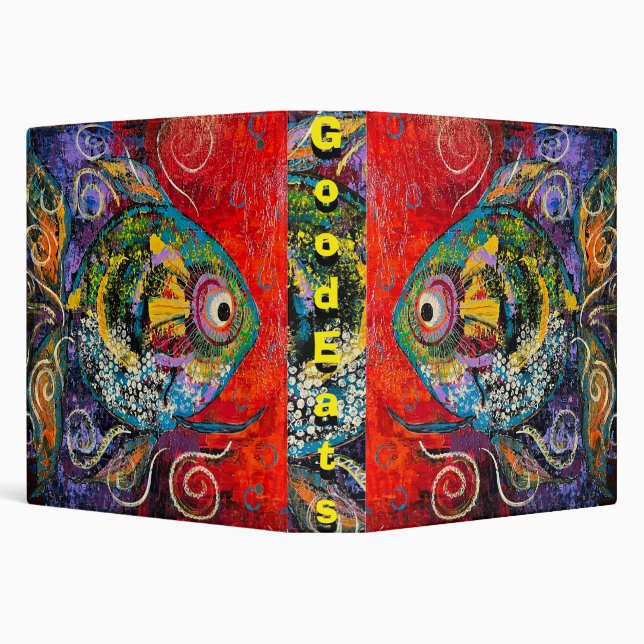 Fish Cook Book Recipe Binder (Background)