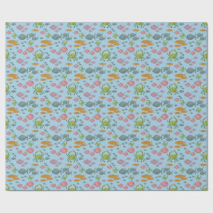 Fish & Crabs  Wrapping Paper