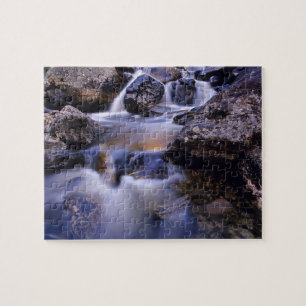 Fish Creek Falls near Steamboat Springs Colorado Jigsaw Puzzle