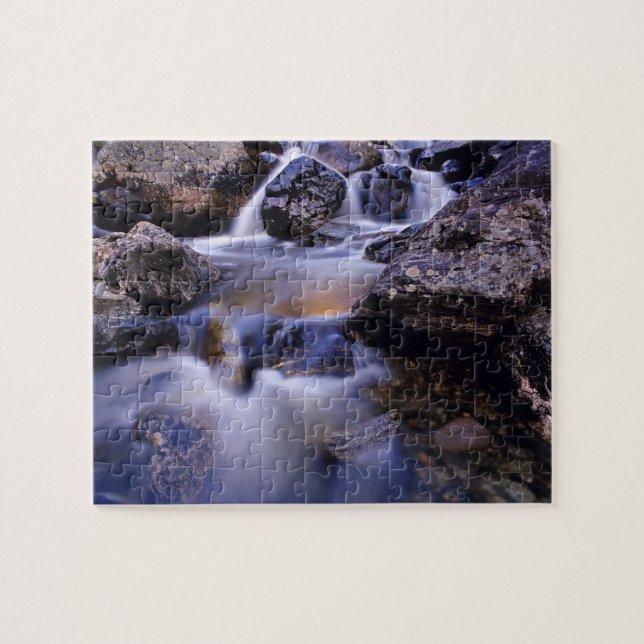 Fish Creek Falls near Steamboat Springs Colorado Jigsaw Puzzle (Horizontal)