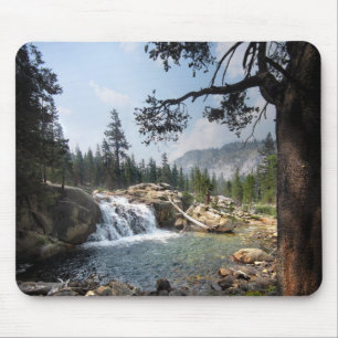 Fish Creek Waterfall - Sierra Mouse Pad
