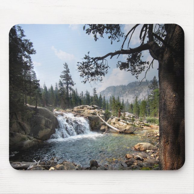 Fish Creek Waterfall - Sierra Mouse Pad (Front)