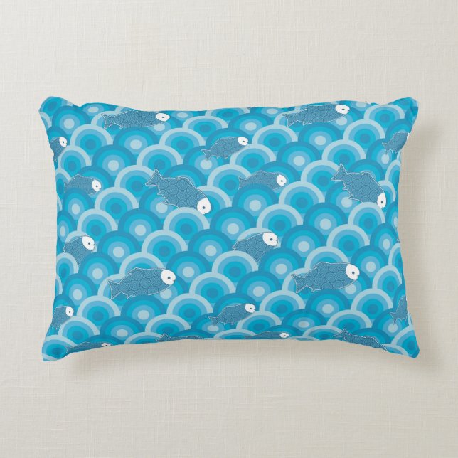 Fish Decorative Pillow (Front)