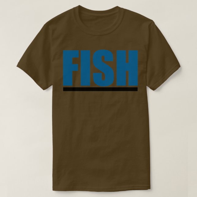 Fish Design for Fisher T-Shirt (Design Front)