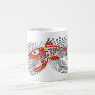 Fish Design on White 11 oz Classic Mug