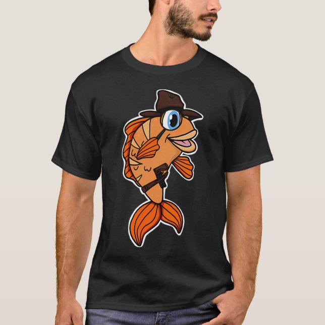 Fish detective T-Shirt (Front)