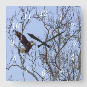 Fish Dinner Delivery Painterly Wall Clock