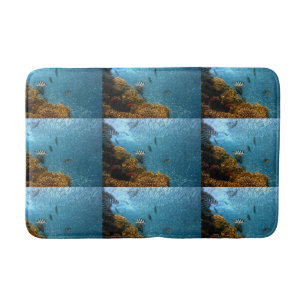 Fish Dive Swim Beach Custom Personalize DIY Home Bath Mat