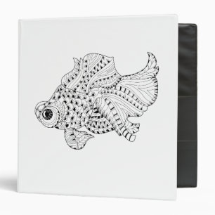 Fish Doodle Binder