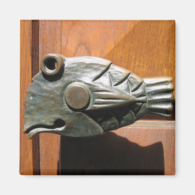 Fish Door Knob Magnet (Front)