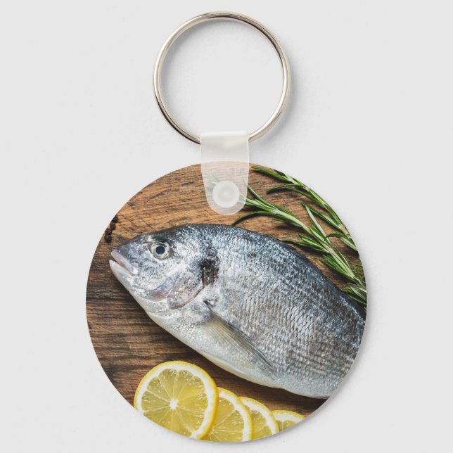 Fish Dorado Keychain (Front)