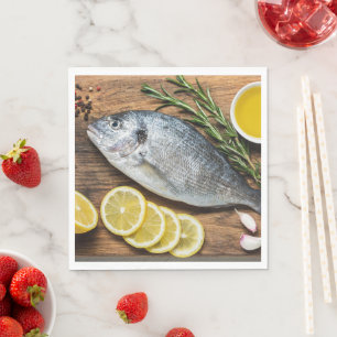 Fish Dorado Napkin