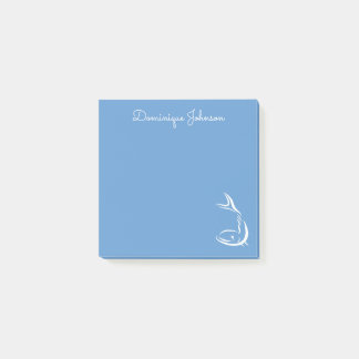 Fish Drawing Personalized Post-It® Notes