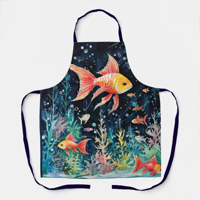 Fish Dreamland, aquarium perfection, Apron (Front)