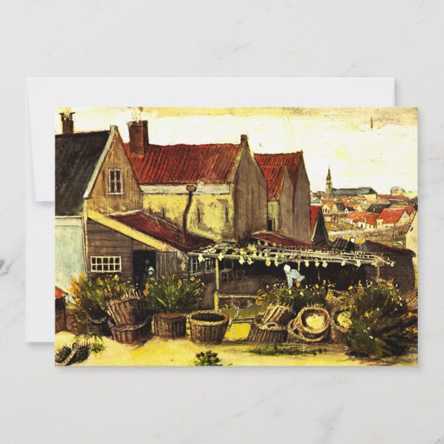 Fish Drying Barn by Vincent van Gogh (Front)