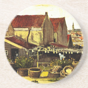 Fish Drying Barn by Vincent van Gogh Coaster
