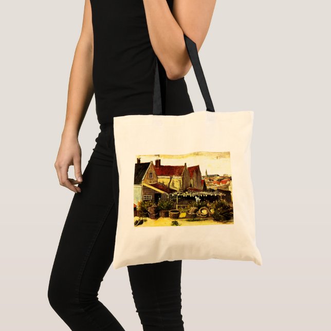 Fish Drying Barn by Vincent van Gogh Tote Bag (Front (Product))