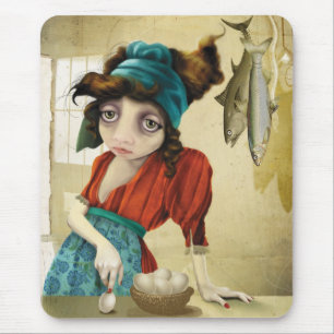 Fish&egg Mouse Pad