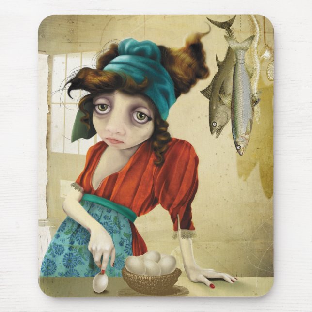 Fish&egg Mouse Pad (Front)