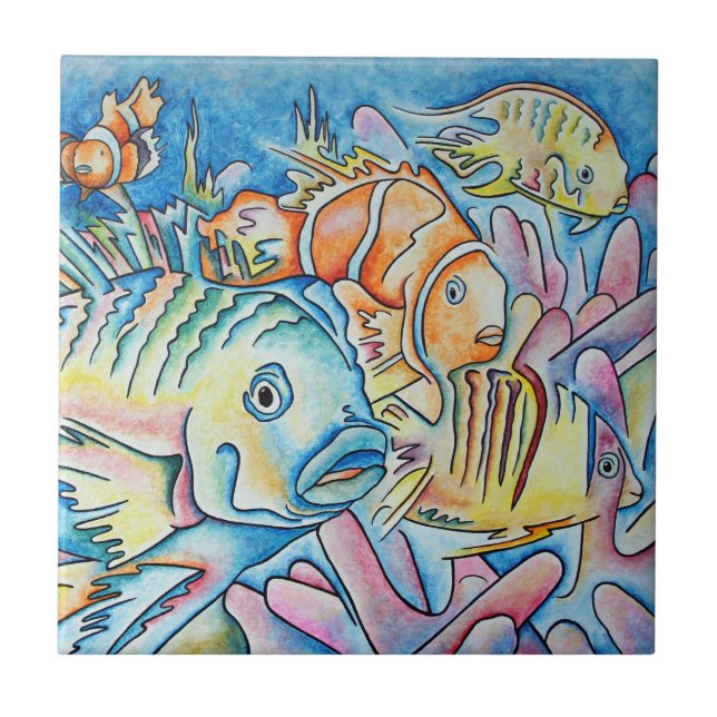 Fish Fantasy Tile (Front)
