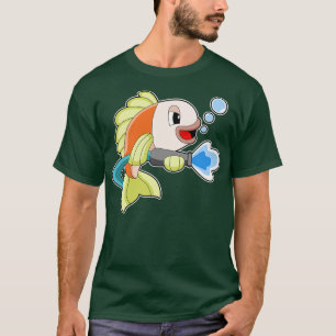 Fish Firefighter Fire Extinguisher  T-Shirt