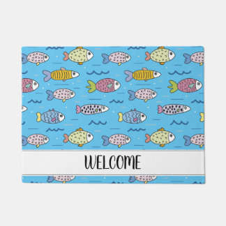 Fish, fish, fish! doormat