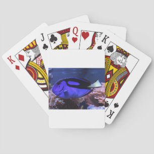 fish fishing sea custom personalize Anniversaries Playing Cards