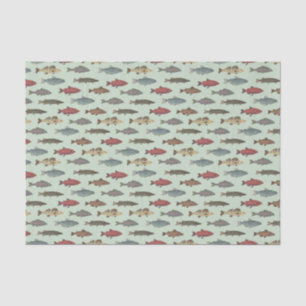 Fish Fishing Tissue Paper