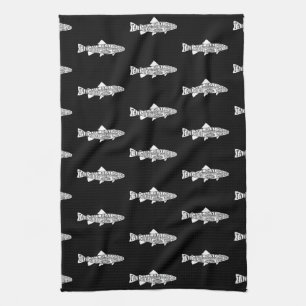 fish fishmonger seafood caviar butcher meat cuts kitchen towel